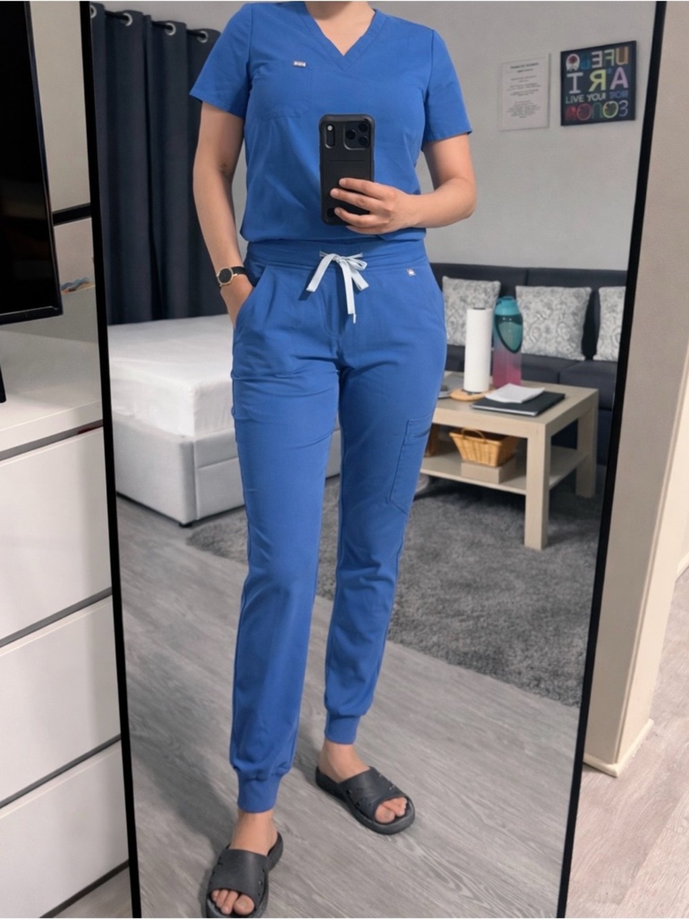 Figs Scrub Set ( XXS top + XS pants)